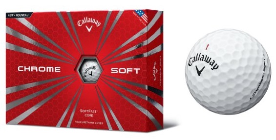 Callaway 2015 Chrome Soft Golf Ball Look