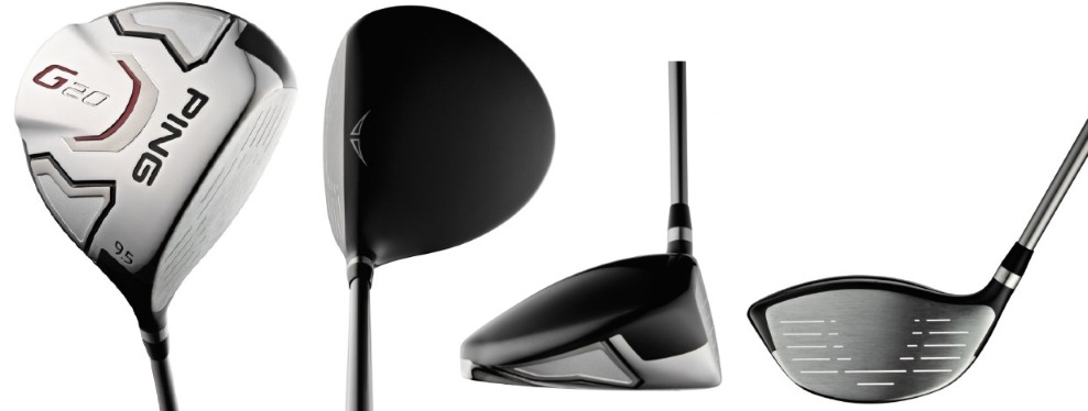 PING G20 Driver - 4 Perspectives