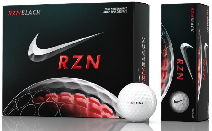 Nike RZN Black Golf Ball Box