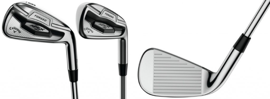 Callaway Apex Pro 16 Irons - 3 Perspectives
