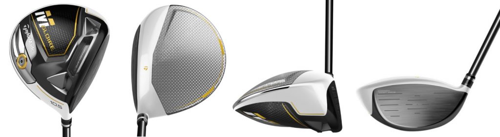 TaylorMade M Gloire Driver - 4 Perspectives