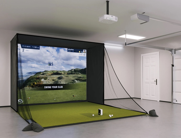 SkyTrak SIG10 Golf Simulator Setup New