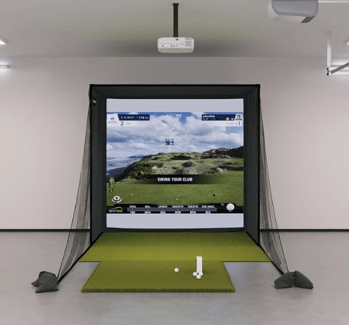 SkyTrak SIG8 Golf Simulator Layout - New