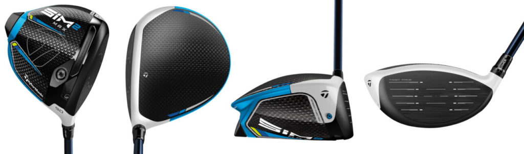 TaylorMade SIM2 Max Driver - 4 Perspectives