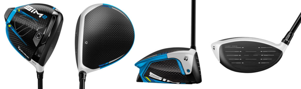 TaylorMade SIM2 Driver - 4 Perspectives