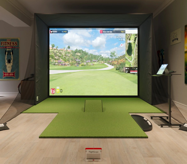 FlightScope Mevo Plus SwingBay Golf Simulator V3