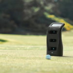 Foresight Sports GC3 Launch Monitor outside with ball