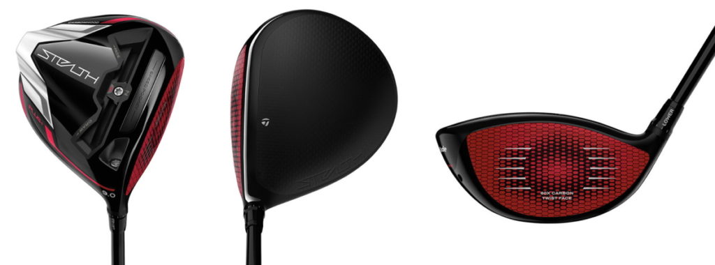 TaylorMade Stealth Plus Driver - 3 Perspectives