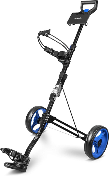SereneLife SLGZX3 2-Wheel Push Cart