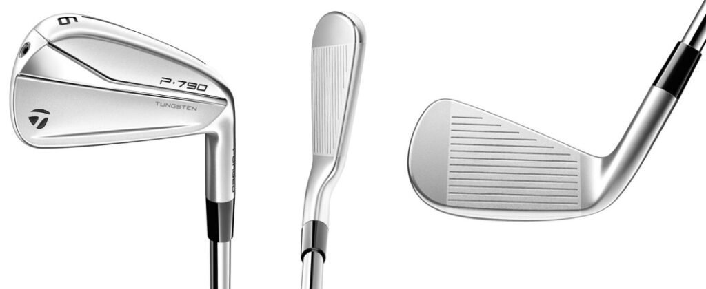 TaylorMade 2021 P790 Irons - 3 Perspectives