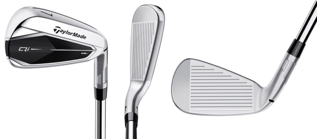 TaylorMade Qi HL Irons - 3 Perspectives