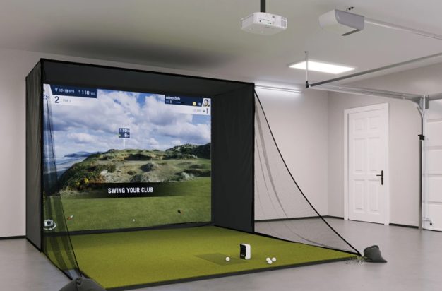 SkyTrak SIG10 Golf Simulator Setup New